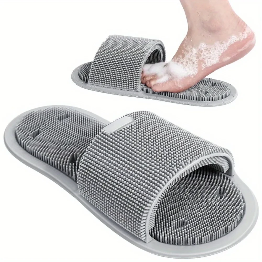 Silicone Shower Foot Scrubber  - đánh giá và giá Flippers Swimming