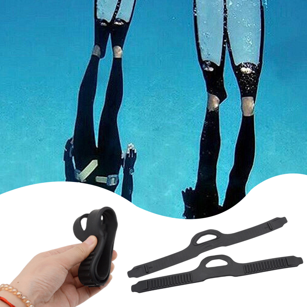 1Pair Diving Fin Strap with Qu - đánh giá và giá Flippers Swimming