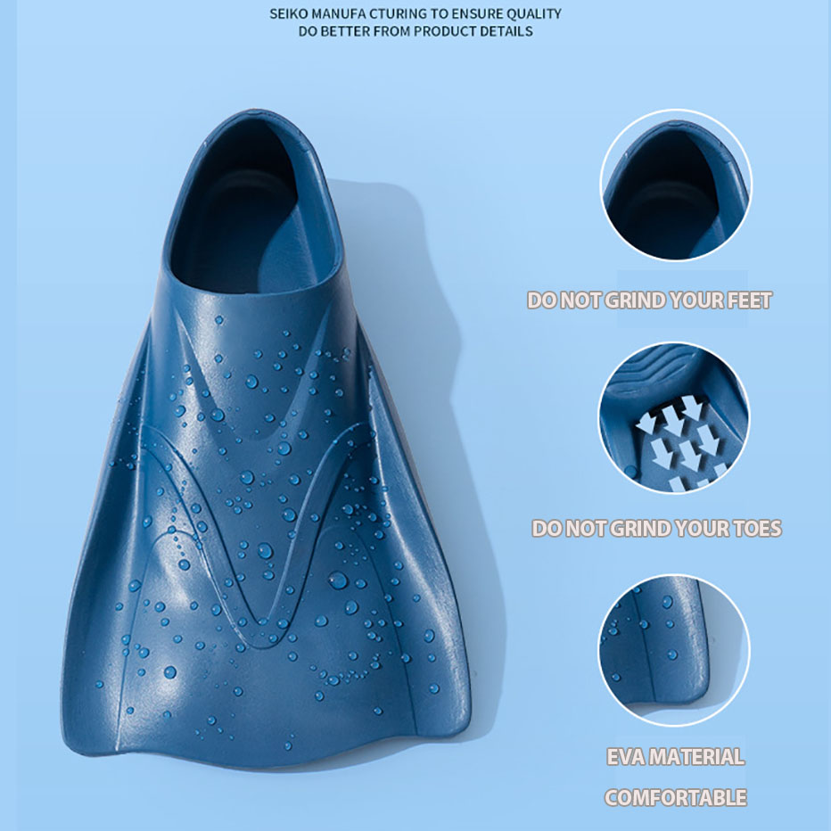 Short Frog Shoes Adult Silicon - đánh giá và giá Swim Fins