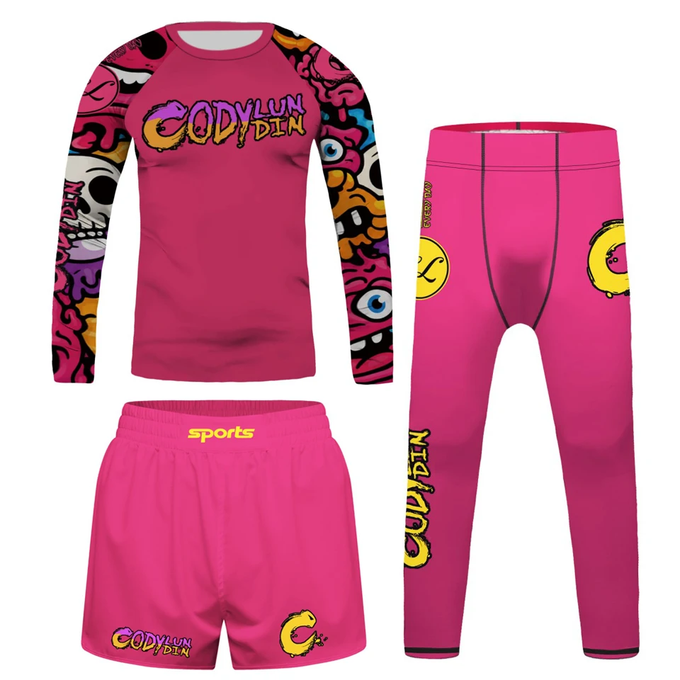 Kid's MMA Muay Thai Jiu Jitsu  - đánh giá và giá Rash Guard
