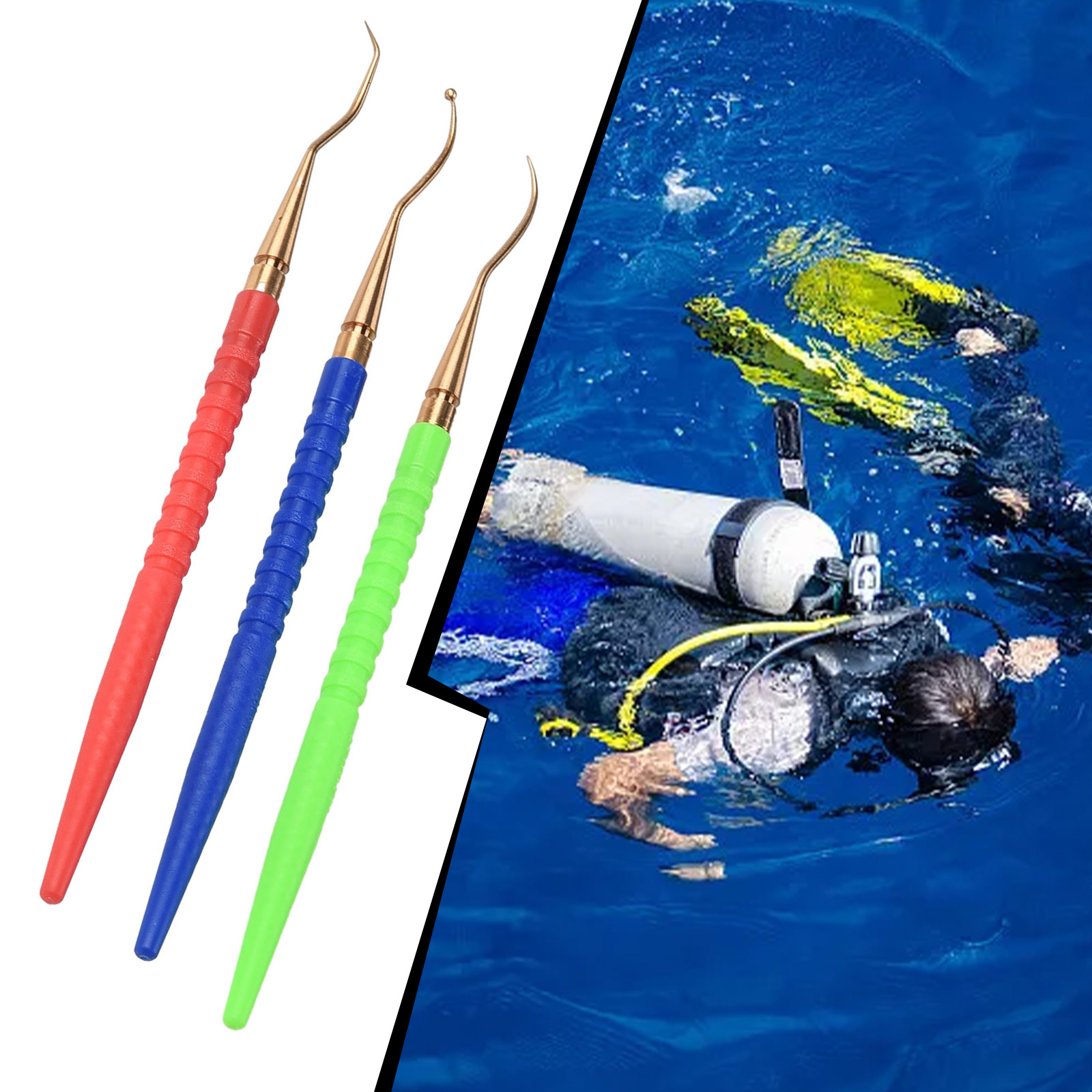 3Pcs Brass O-Ring Remover Pick - đánh giá và giá Snorkel Set