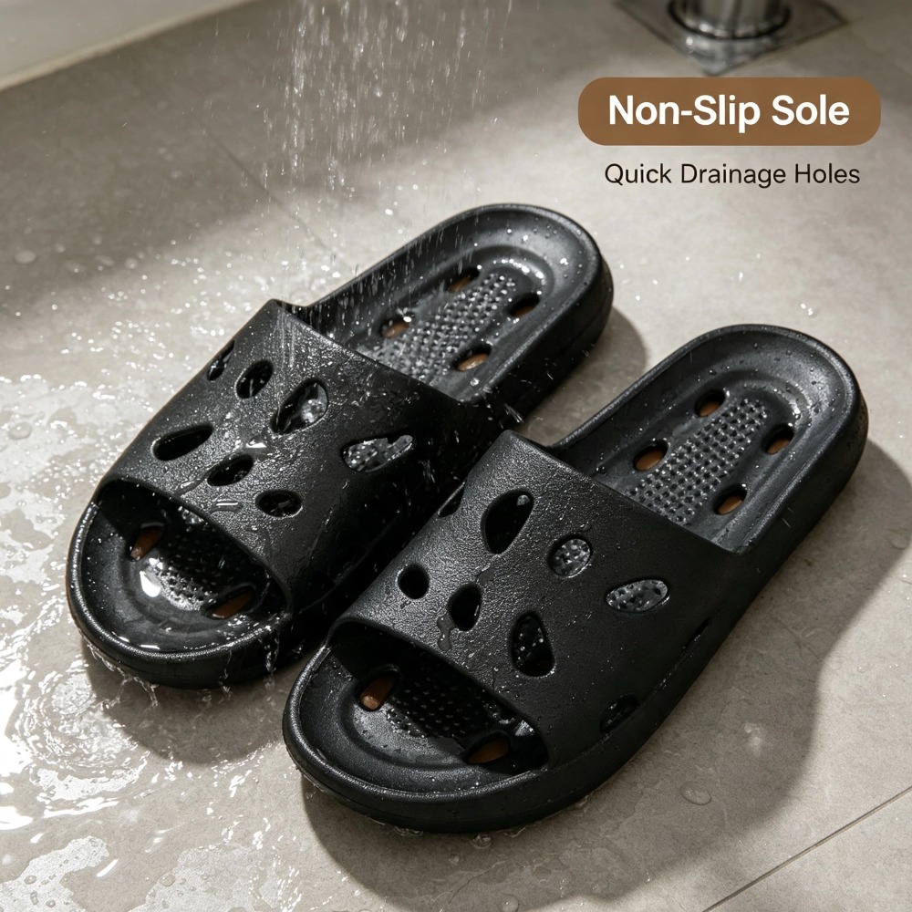 EVA Shower Slippers for Men No - đánh giá và giá Flippers Swimming