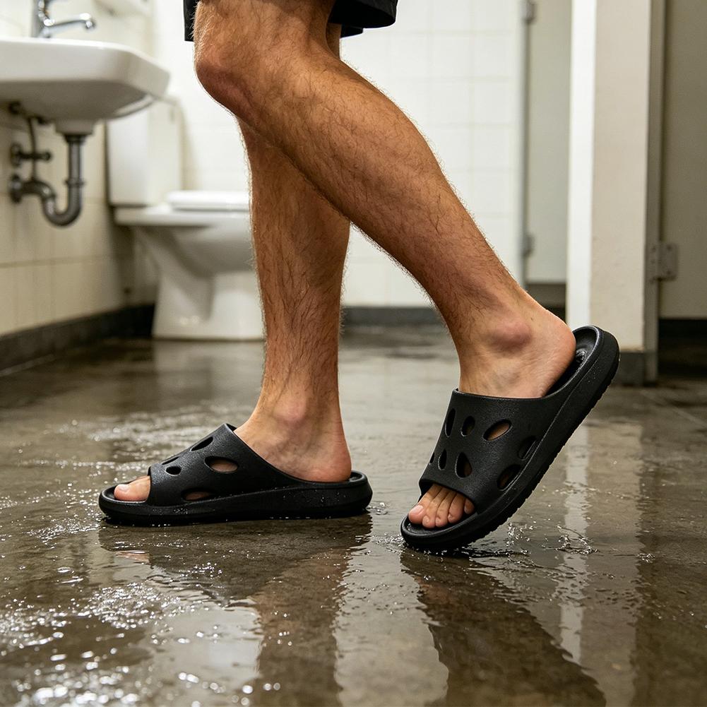 EVA Shower Slippers for Men No - đánh giá và giá Flippers Swimming