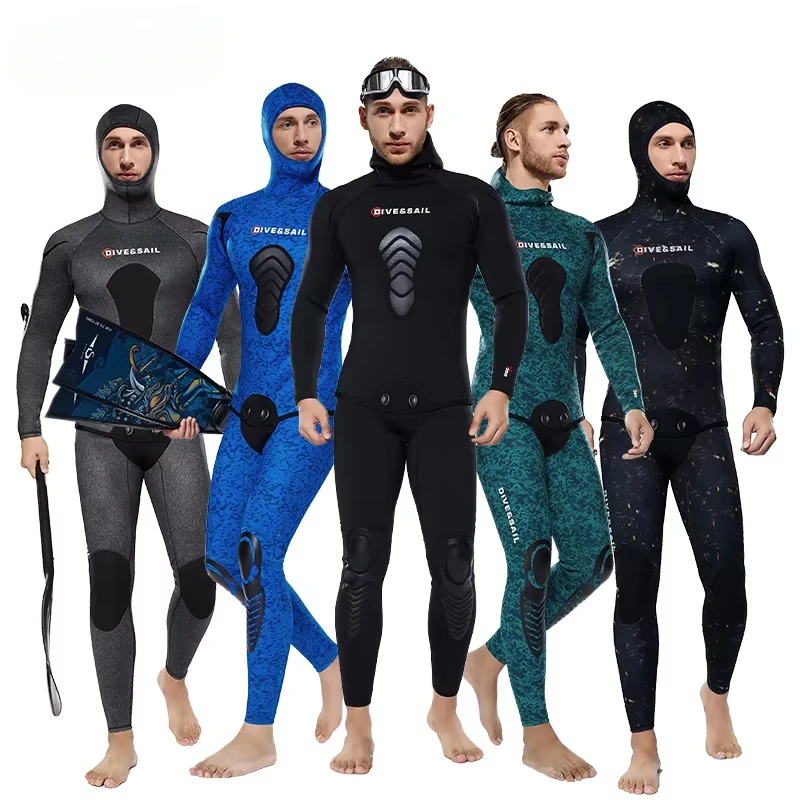 5mm Neoprene Two-Piece Open Ce - đánh giá và giá Wetsuit Men