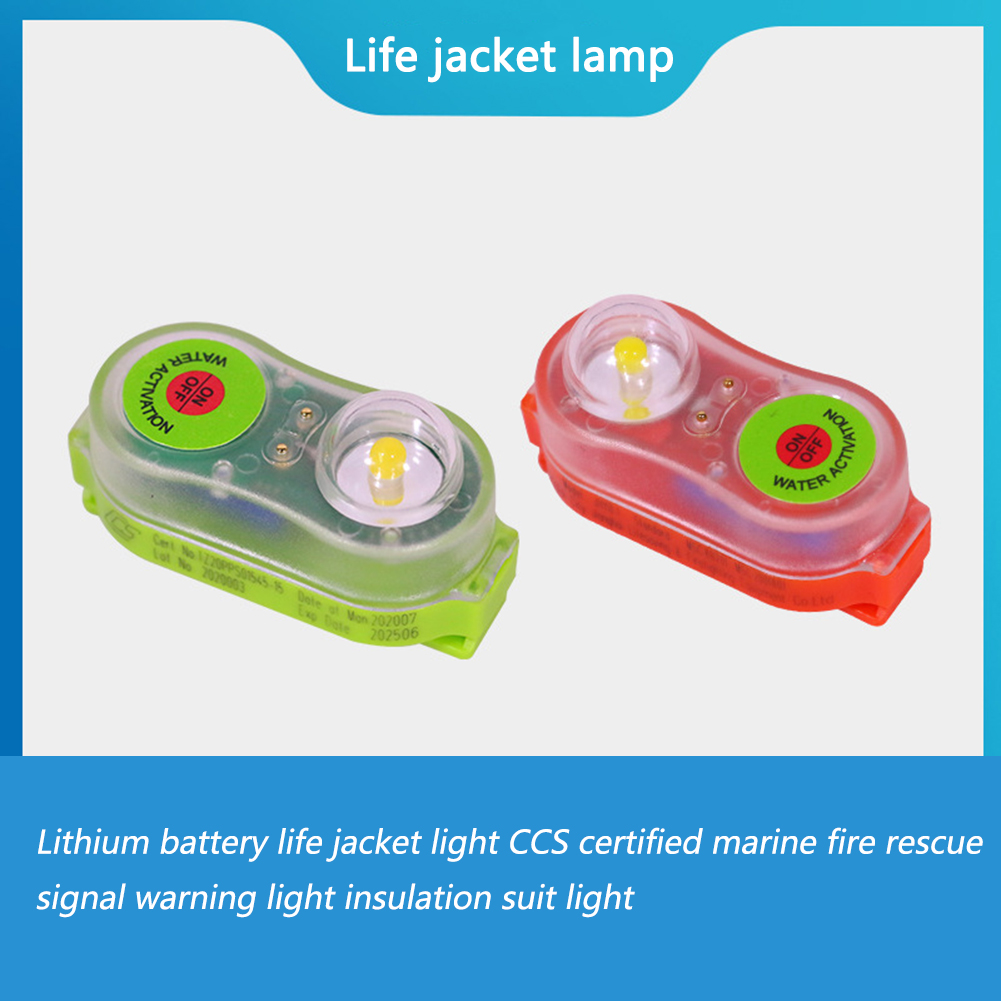 1-10pcs LED Lithium Life Jacke - đánh giá và giá Life Jacket