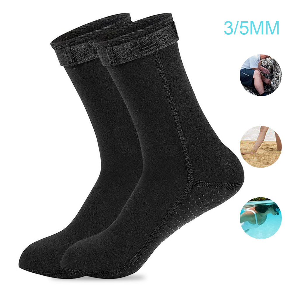 5mm Neoprene Socks 3mm Wetsuit - đánh giá và giá Swim Fins