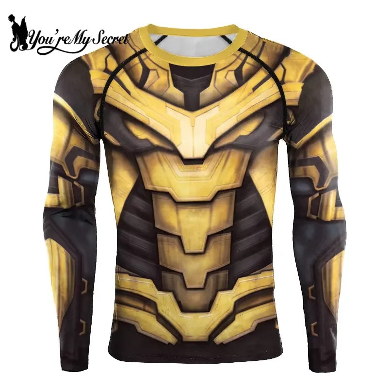 3D Printed Casual Long Sleeve  - đánh giá và giá Rash Guard